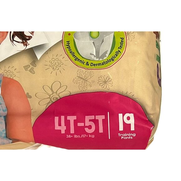 Cutie Pants Toddler Training Pants Size 4T to 5T 19 Ct Real Underwear-Like Fit R - Picture 2 of 5